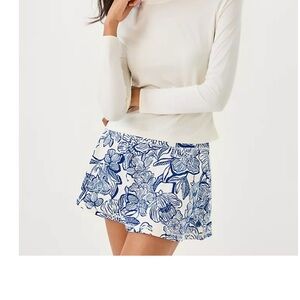 Lilly Pulitzer XL coconut unforgettable Skort new with tags